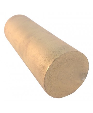 Solid ID x 1.25 in OD x 6.5 in OAL SAE 841 Oil Impregnated Bronze Bar Stock BB-1