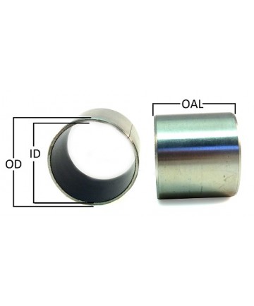 M5050BU | Steel Backed Metric Sleeve | 50 ID x 55 OD x 50 OAL