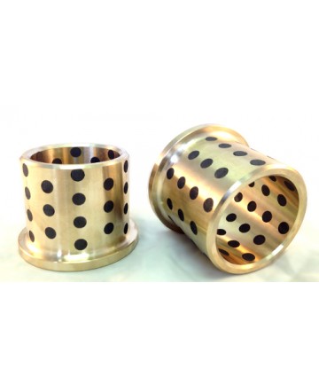 LSBN-1500-20 1.5 ID x 2 OD x 2 OAL 2.18 FLOD x 0.1875 FLTH Inch Graphite Plugg
