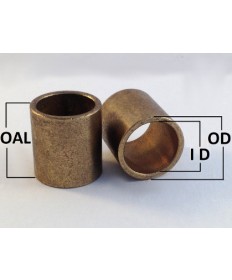 AM-1722-17 | Metric Oil Impregnated Sleeve | 17 ID x 22 OD x 17 OAL