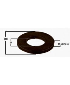 BBTW016032002 | BB-16 Sintered Iron/Copper Washer | 1/2 ID x 1 OD x 1/16 THICK