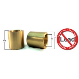 EBCB081216 | Lead Free Cast Bronze Sleeve Bushing | 1/2 ID x 3/4